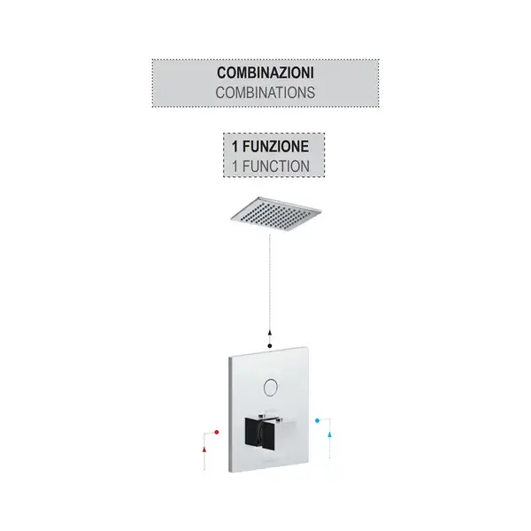 Термостат для душа Paffoni Compact Box (цвет - сталь) (CPT513ST) Термостат для душа Paffoni Compact Box (цвет - сталь) (CPT513ST)