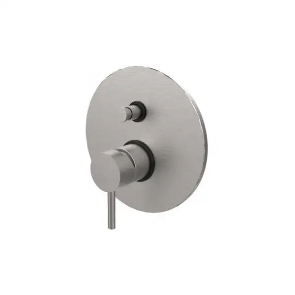 Paffoni Light Змішувач для душу на 2 споживачі, сталь (LIG015ST) Paffoni Light Змішувач для душу на 2 споживачі, сталь (LIG015ST)