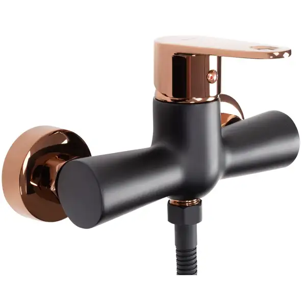 Смеситель для ванны и душа REA MILD ROSE GOLD настенный (REA-B9149)