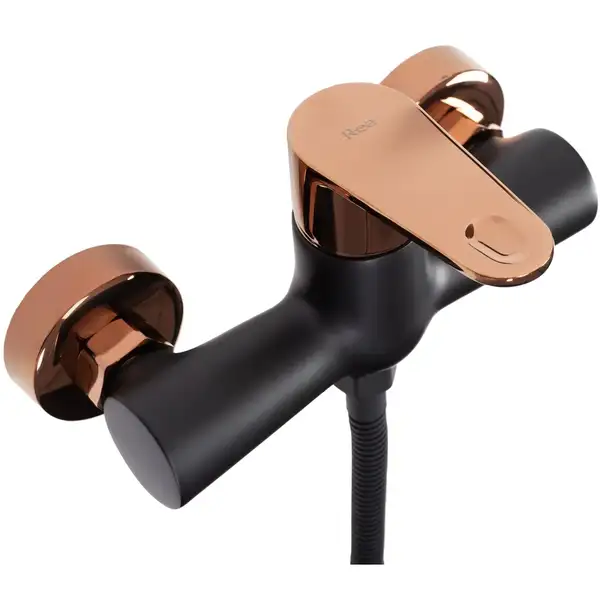 Смеситель для ванны и душа REA MILD ROSE GOLD настенный (REA-B9149)