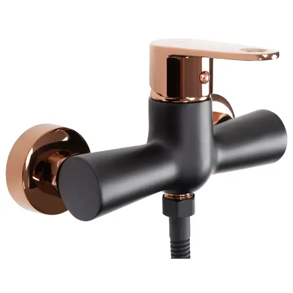 Смеситель для ванны и душа REA MILD ROSE GOLD настенный (REA-B9149)