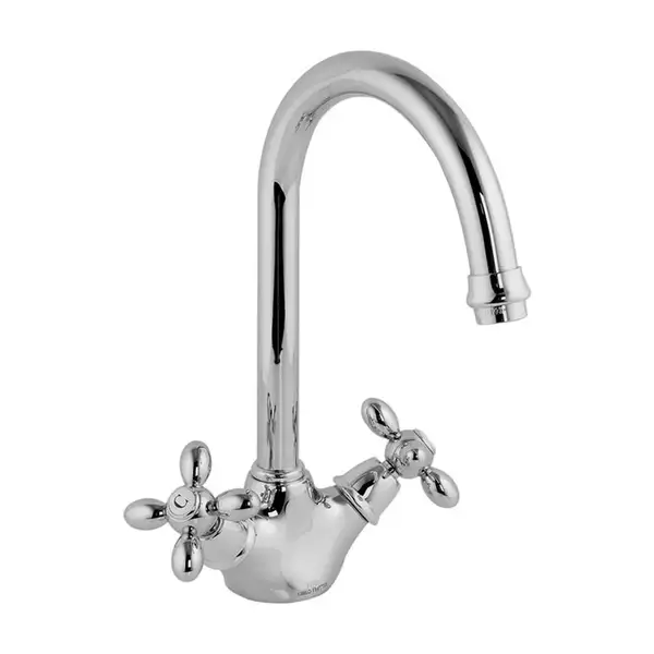 Fima Carlo Змішувач для кухні Fima Olivia двовентильний, хром (F5007CR) Fima Carlo Змішувач для кухні Fima Olivia двовентильний, хром (F5007CR)