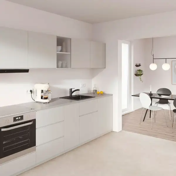 Grohe QuickFix Start Смеситель для кухни, черный матовый (303072431) Grohe QuickFix Start Смеситель для кухни, черный матовый (303072431)
