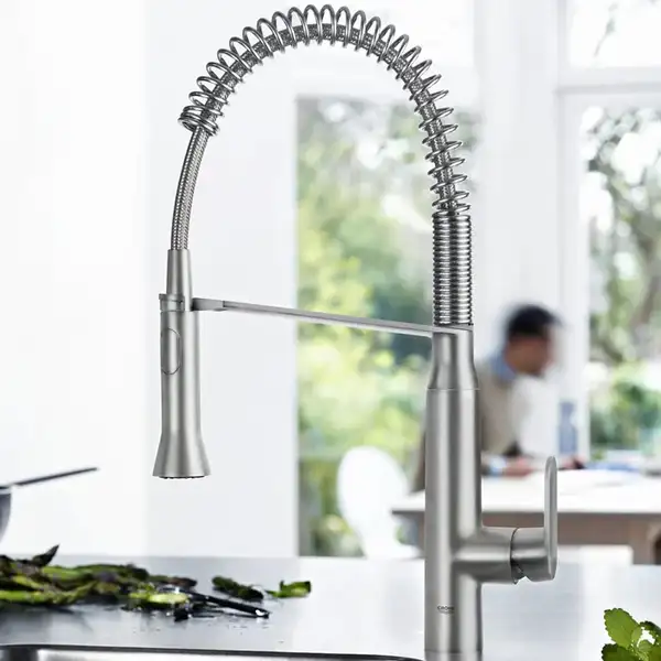 Кухонний змішувач сенсорний для мийки GROHE К7 FootControl (30312000) Кухонний змішувач сенсорний для мийки GROHE К7 FootControl (30312000)