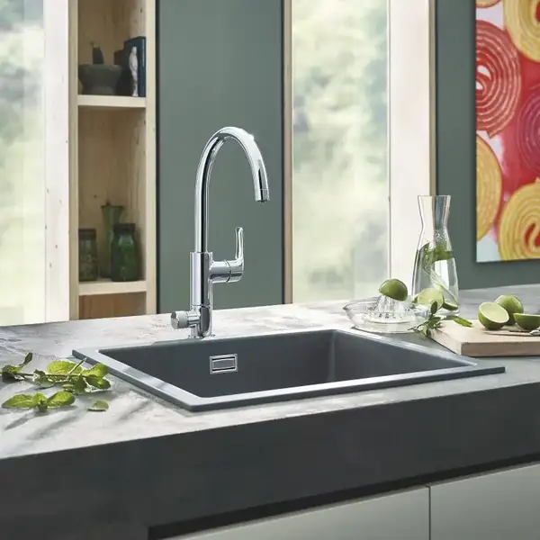 Комплект змішувача для кухні із фільтром Grohe Blue Pure (30383000) Комплект змішувача для кухні із фільтром Grohe Blue Pure (30383000)