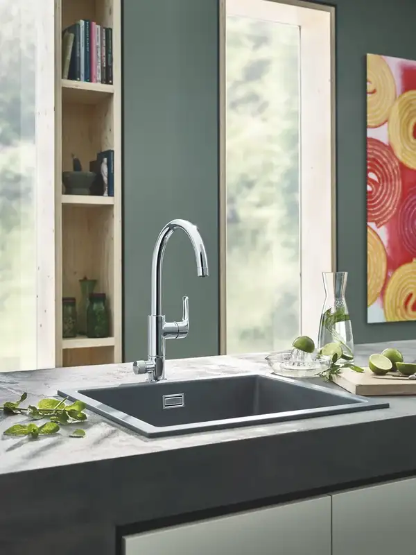 Комплект змішувача для кухні із фільтром Grohe Blue Pure (30383000) Комплект змішувача для кухні із фільтром Grohe Blue Pure (30383000)