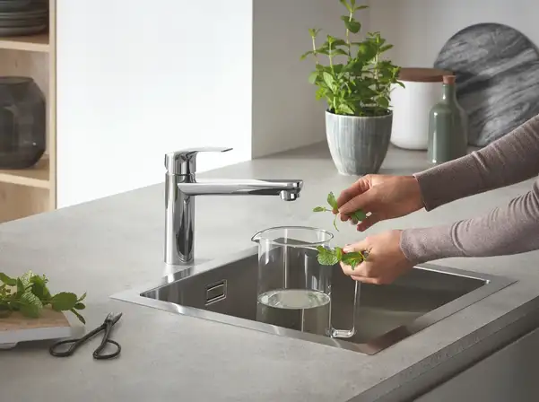 Змішувач для кухні Grohe Eurosmart New (30463000) Змішувач для кухні Grohe Eurosmart New (30463000)