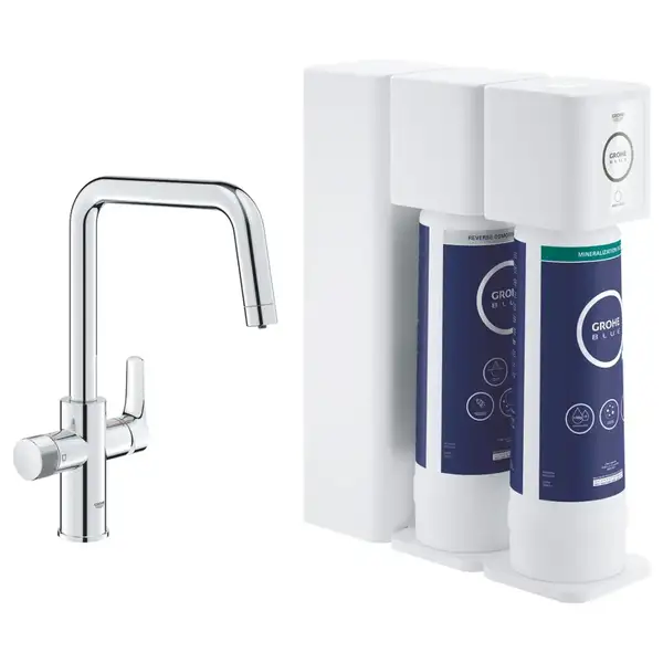 Змішувач для кухні Grohe Blue Pure Eurosmart, під зворотний осмос, хром (30587000) Змішувач для кухні Grohe Blue Pure Eurosmart, під зворотний осмос, хром (30587000)