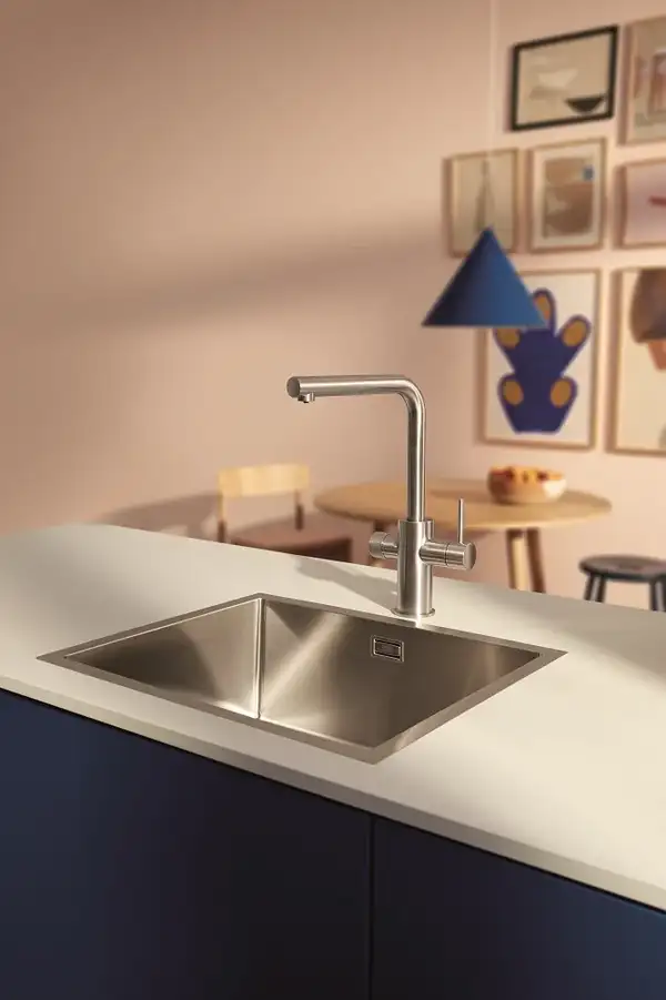 Змішувач для кухні Grohe Blue Pure Minta (колір - сталь) 30601DC0 Змішувач для кухні Grohe Blue Pure Minta (колір - сталь) 30601DC0