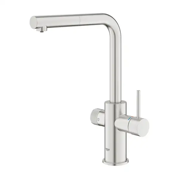 Змішувач для кухні Grohe Blue Pure Minta (колір - сталь) 30601DC0 Змішувач для кухні Grohe Blue Pure Minta (колір - сталь) 30601DC0