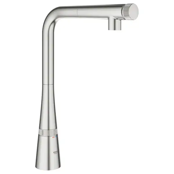 Змішувач для кухні з висувним виливом Grohe Zedra SmartControl (31593DC2)