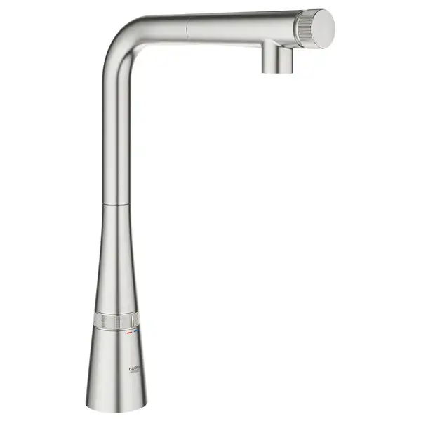 Змішувач для кухні з висувним виливом Grohe Zedra SmartControl (31593DC2)