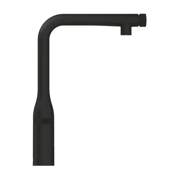 Змішувач для кухні Grohe Essence Smartcontrol з висувною лійкою, чорний матовий (31928KF0)