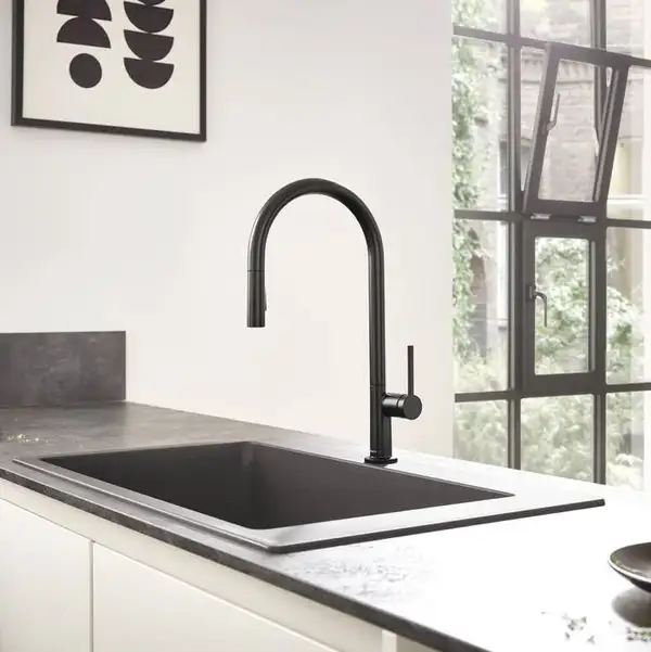 Змішувач для кухні Hansgrohe Talis M54 210 2jet з витяжним виливом, нержавіюча сталь (72800800) Змішувач для кухні Hansgrohe Talis M54 210 2jet з витяжним виливом, нержавіюча сталь (72800800)
