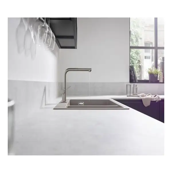 Hansgrohe Talis M54 270 Смеситель для кухни, стальной (72808800) Hansgrohe Talis M54 270 Смеситель для кухни, стальной (72808800)