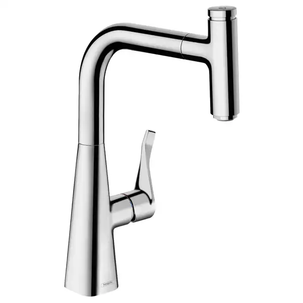 Смеситель Hansgrohe Metris Select M71 1jet, sBox для кухонной мойки (цвет - хром) 73802000 Смеситель Hansgrohe Metris Select M71 1jet, sBox для кухонной мойки (цвет - хром) 73802000