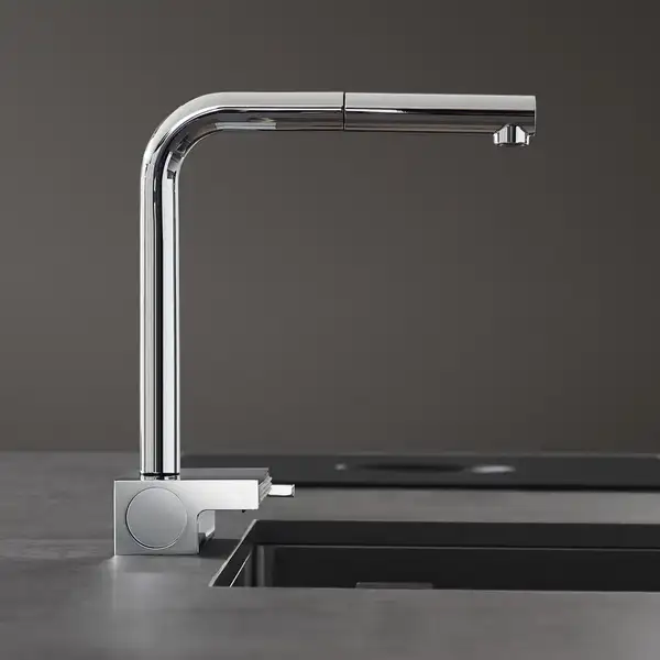 Змішувач для кухні Hansgrohe Aquno Select M81 250 2jet (колір - хром), з витяжним душем  73836000