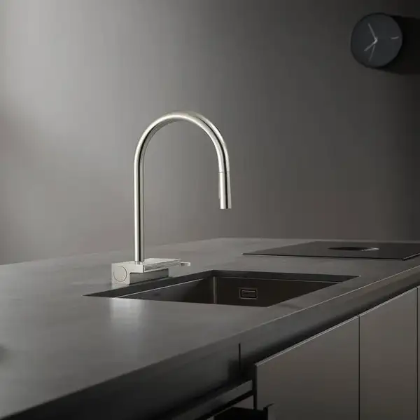 Hansgrohe Aquno Select 170 3jet Смеситель кухонный, хром (73837000) Hansgrohe Aquno Select 170 3jet Смеситель кухонный, хром (73837000)