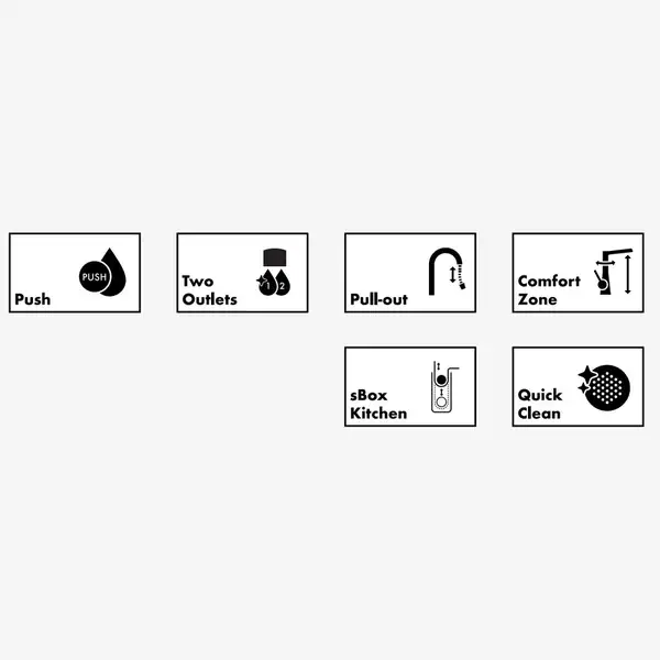 Смеситель для кухни Hansgrohe Aqittura M91 FilterSystem 210, 1jet, sBox (цвет - сталь) 76800800 Смеситель для кухни Hansgrohe Aqittura M91 FilterSystem 210, 1jet, sBox (цвет - сталь) 76800800