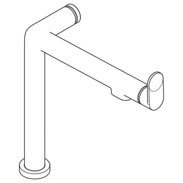 Hansgrohe Aqittura M91 FilterSystem 240 Змішувач, хром (76802000)