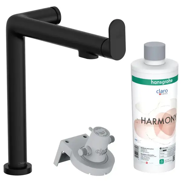 Hansgrohe Aqittura M91 Змішувач для кухні, чорний матовий (76802670)