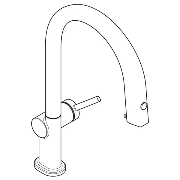 Hansgrohe Aqittura M91 Смеситель для кухни, черный матовый (76803670) Hansgrohe Aqittura M91 Смеситель для кухни, черный матовый (76803670)