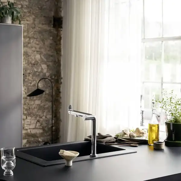 Hansgrohe Aqittura M91 Смеситель для кухни, хром (76804000) Hansgrohe Aqittura M91 Смеситель для кухни, хром (76804000)