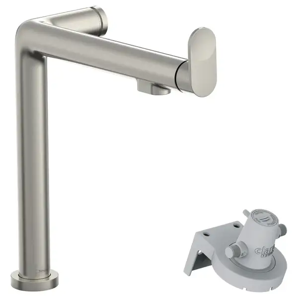 Змішувач для кухні Hansgrohe Aqittura M91 FilterSystem 240 1jet, Stainless Steel (76804800)
