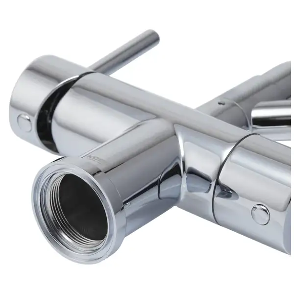 KOER KB-72006-01 Змішувач для кухні, хром/чорний (KR3379) KOER KB-72006-01 Змішувач для кухні, хром/чорний (KR3379)