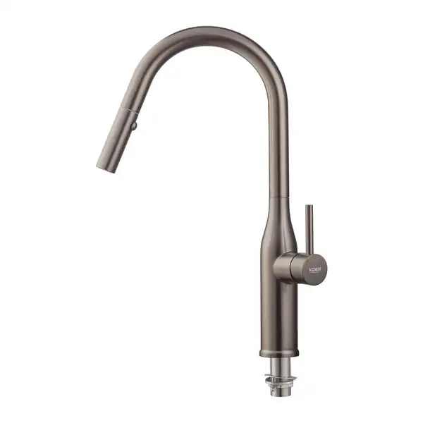 KOER KI-70004-07 Змішувач для кухні, нерж. сталь (KR3387) KOER KI-70004-07 Змішувач для кухні, нерж. сталь (KR3387)