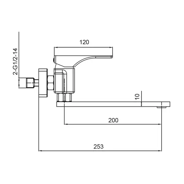 KOER KB-73010-05 Смеситель для кухни, черный (KR3491) KOER KB-73010-05 Смеситель для кухни, черный (KR3491)