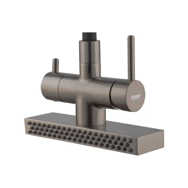 KOER KB-74027-07 Смеситель для кухни, черный (KR5203) KOER KB-74027-07 Смеситель для кухни, черный (KR5203)