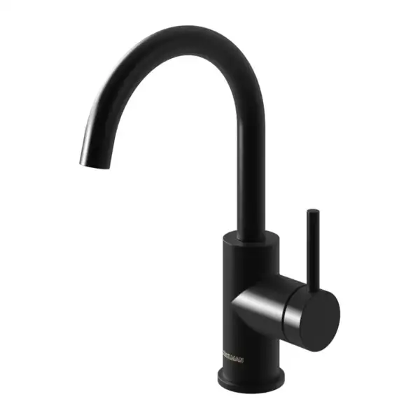 Смеситель для кухни KOHLMAN AXEL BLACK (QB150AB) Смеситель для кухни KOHLMAN AXEL BLACK (QB150AB)