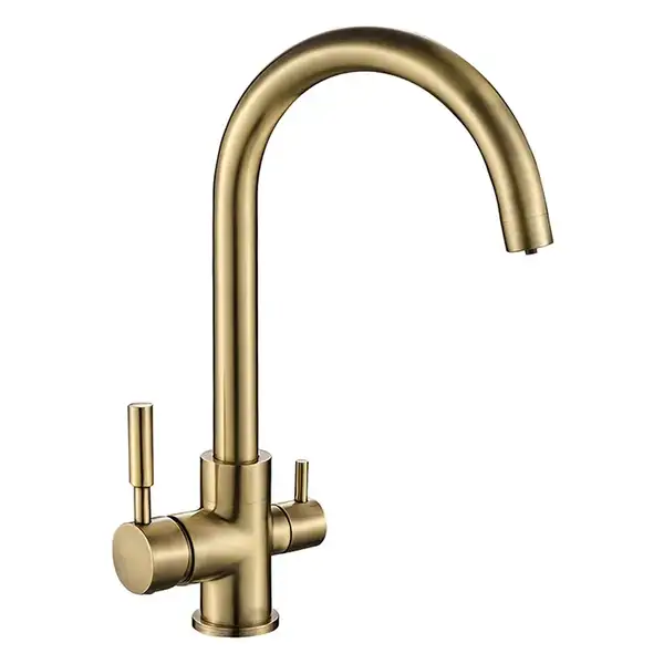 Кухонний змішувач на дві води MIXXUS PREMIUM MAFIN 021 (BRONZE) (MI5932)