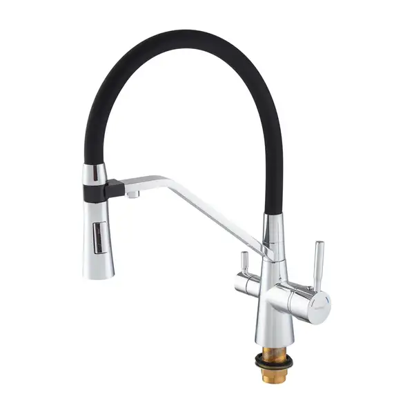 Mixxus Premium Magnet 021 Смеситель для кухни, черный (MI6973) Mixxus Premium Magnet 021 Смеситель для кухни, черный (MI6973)