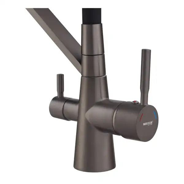 Mixxus Premium Magnet 021 Змішувач для кухні, графіт (MI6975)