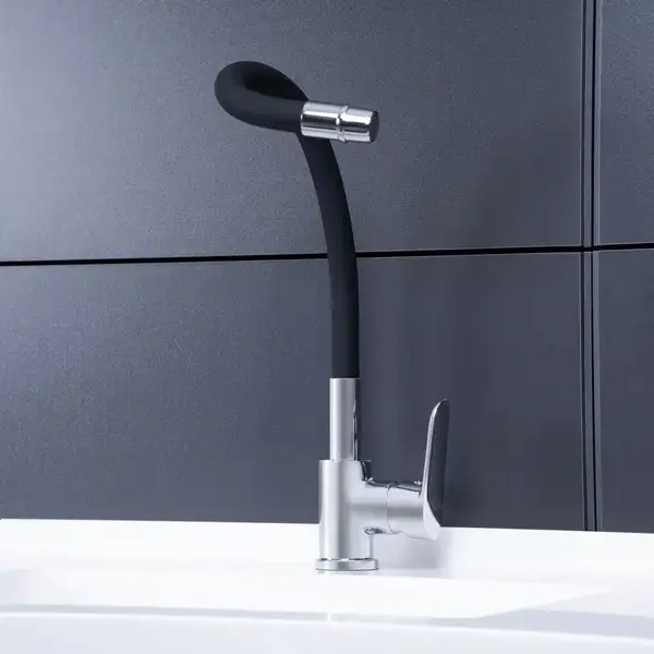 Смеситель для кухни Qtap Linea CRB 007F с рефлекторным изливом (QTLINCRB007F) фото 4 Aquada.com.ua