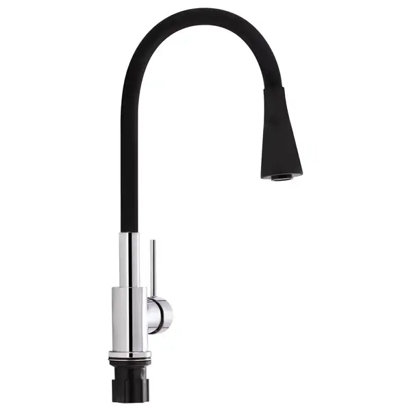 Смеситель для кухни Qtap Spring CRB 007F-1 с рефлекторным изливом (QTSPRCRB007F1) фото 1 Aquada.com.ua
