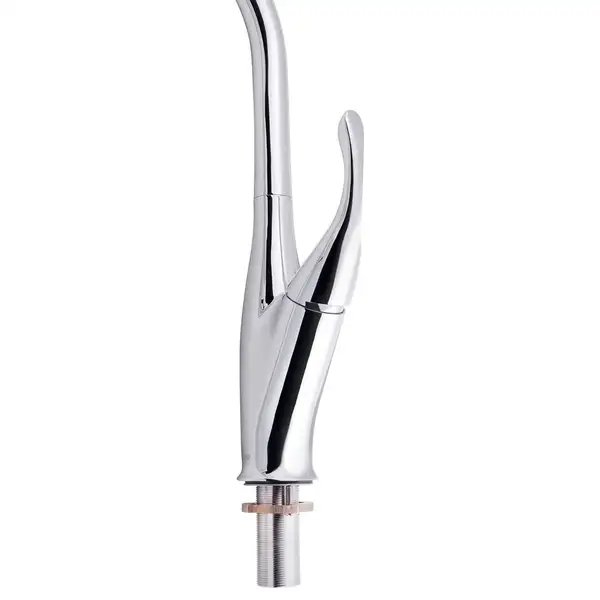 Смеситель для кухни Qtap Swan 9168103UN с выдвижным изливом (QTSWA9168103UN)