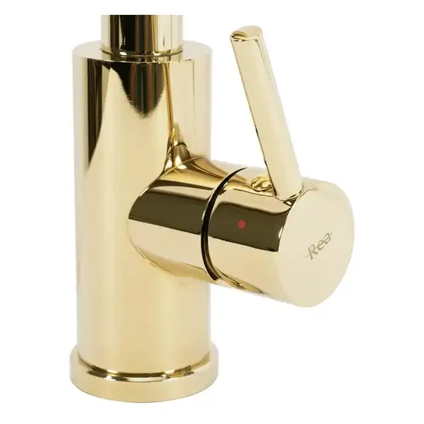 Rea Fresh Gold Смеситель для кухни, золотой (REA-B0669) Rea Fresh Gold Смеситель для кухни, золотой (REA-B0669)