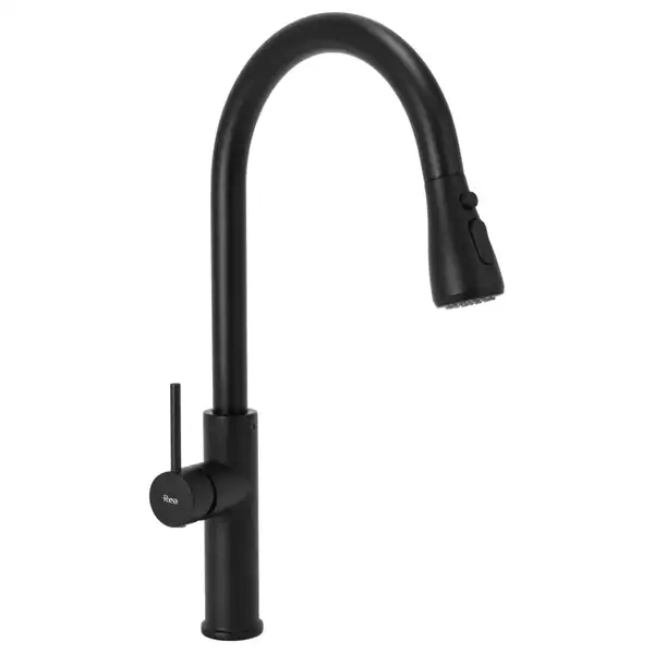 Смеситель для кухни REA NEST BLACK MAT черный (REA-B2057) Смеситель для кухни REA NEST BLACK MAT черный (REA-B2057)