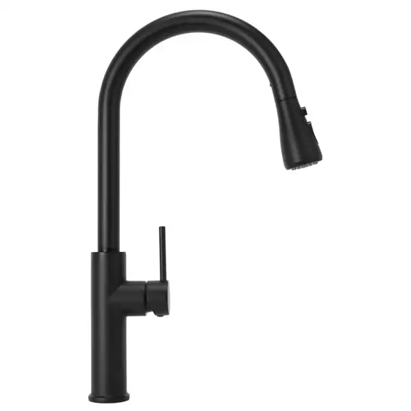 Смеситель для кухни REA NEST BLACK MAT черный (REA-B2057) Смеситель для кухни REA NEST BLACK MAT черный (REA-B2057)
