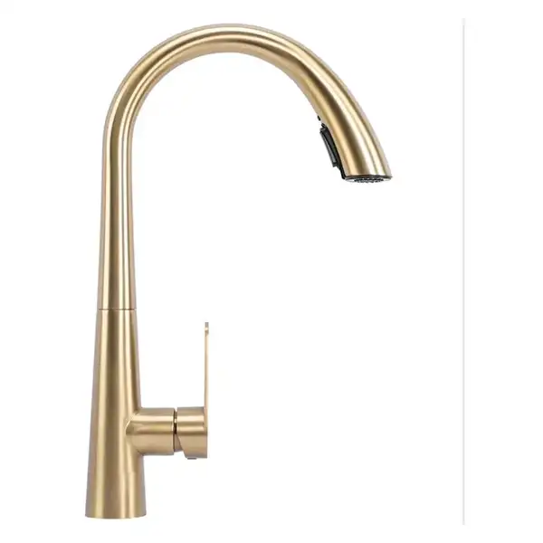 Смеситель для кухни REA ROSS BRUSHED GOLD матовое золото (REA-B5312) Смеситель для кухни REA ROSS BRUSHED GOLD матовое золото (REA-B5312)