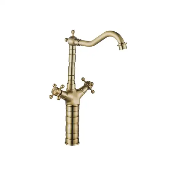 Смеситель для кухни REA RUSTICO BRUSHED GOLD золотой матовый (REA-B5521) Смеситель для кухни REA RUSTICO BRUSHED GOLD золотой матовый (REA-B5521)