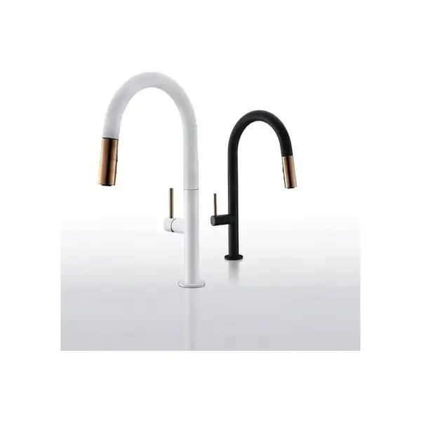 Смеситель для раковины (умывальника) REA APOLLO BLACK/ROSE GOLD черный / розовое золото высокий (REA-B9601) Смеситель для раковины (умывальника) REA APOLLO BLACK/ROSE GOLD черный / розовое золото высокий (REA-B9601)
