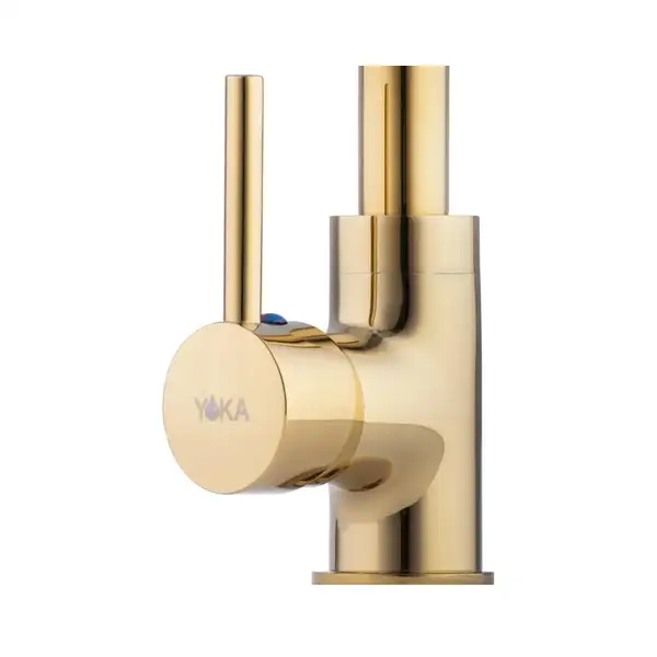 Змішувач для кухни Yoka FELICIA GOLD золотий (BZ.FELICIA-GLD) Змішувач для кухни Yoka FELICIA GOLD золотий (BZ.FELICIA-GLD)