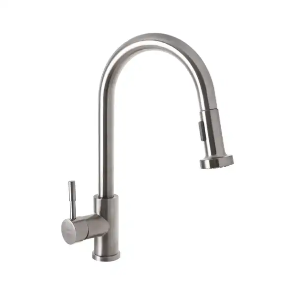 Змішувач для кухні Zerix LR76005-1 з висувною лійкою (LL1200) Змішувач для кухні Zerix LR76005-1 з висувною лійкою (LL1200)