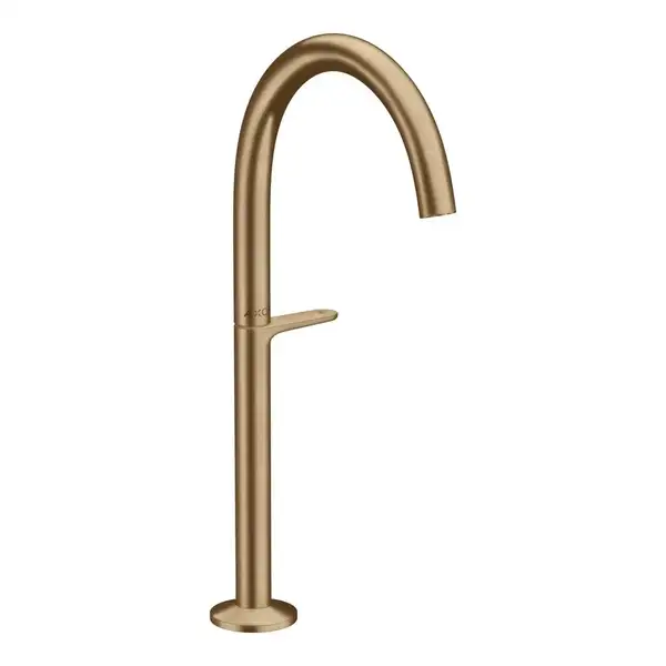 Змішувач для умивальника Axor Select 260 із донним клапаном push-open, Brushed bronze (48030140) Змішувач для умивальника Axor Select 260 із донним клапаном push-open, Brushed bronze (48030140)