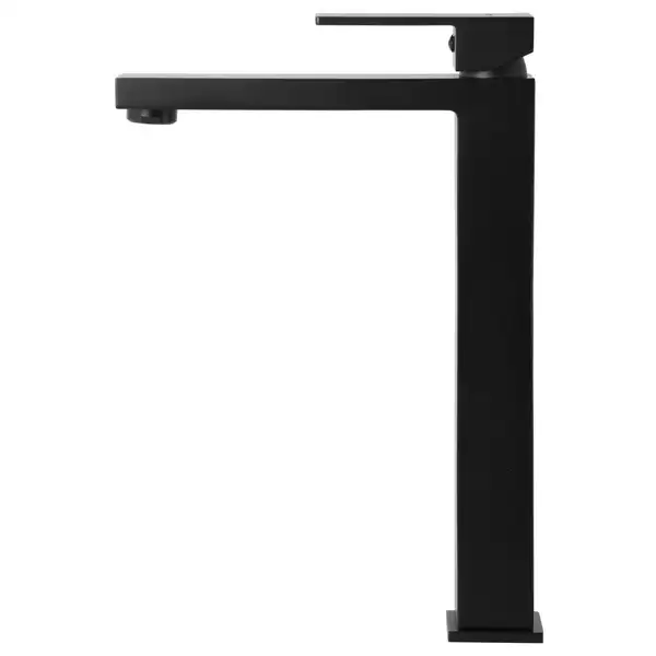 Смеситель для раковины (умывальника) Corsan ANGO BLACK MATT черный высокий (CMB3029BL)