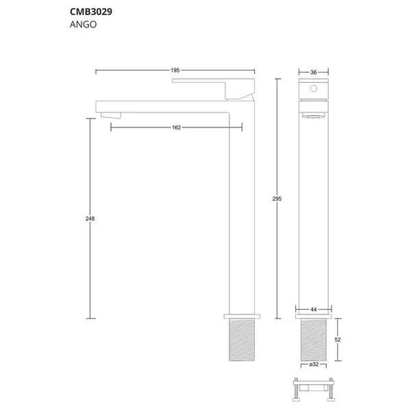 Смеситель для раковины (умывальника) Corsan ANGO CHROME хром высокий (CMB3029CH) Смеситель для раковины (умывальника) Corsan ANGO CHROME хром высокий (CMB3029CH)